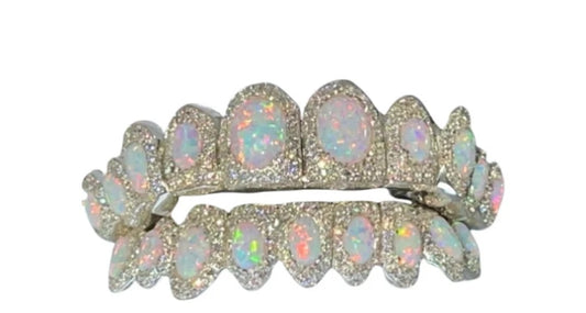 Diamond Opal Grillz (priced per tooth)