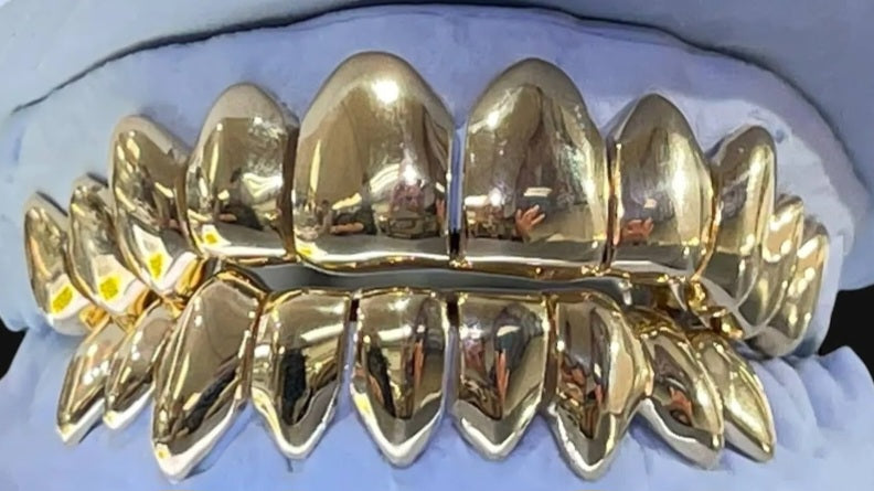 Solid Gold design ( Price Per Tooth)